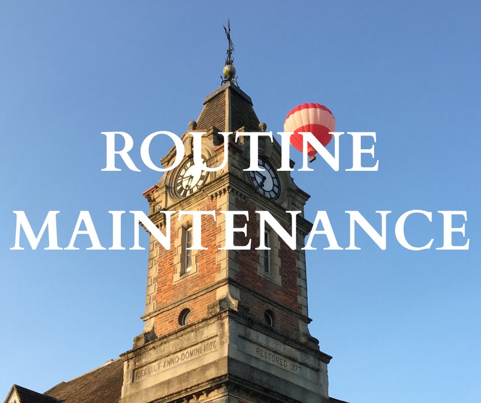 INFORMATION – TOWN HALL CLOCK – Wincanton Town Council